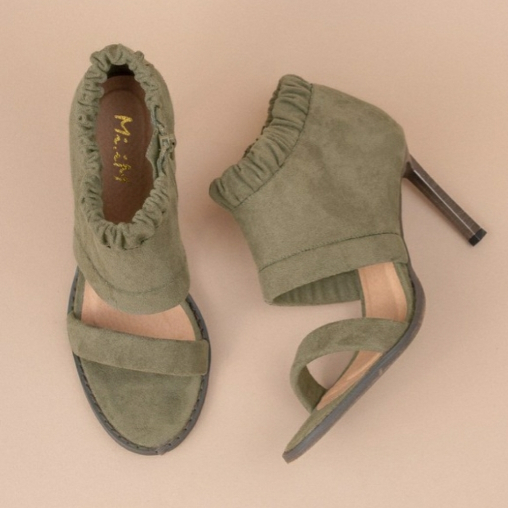 Open Toe Booties